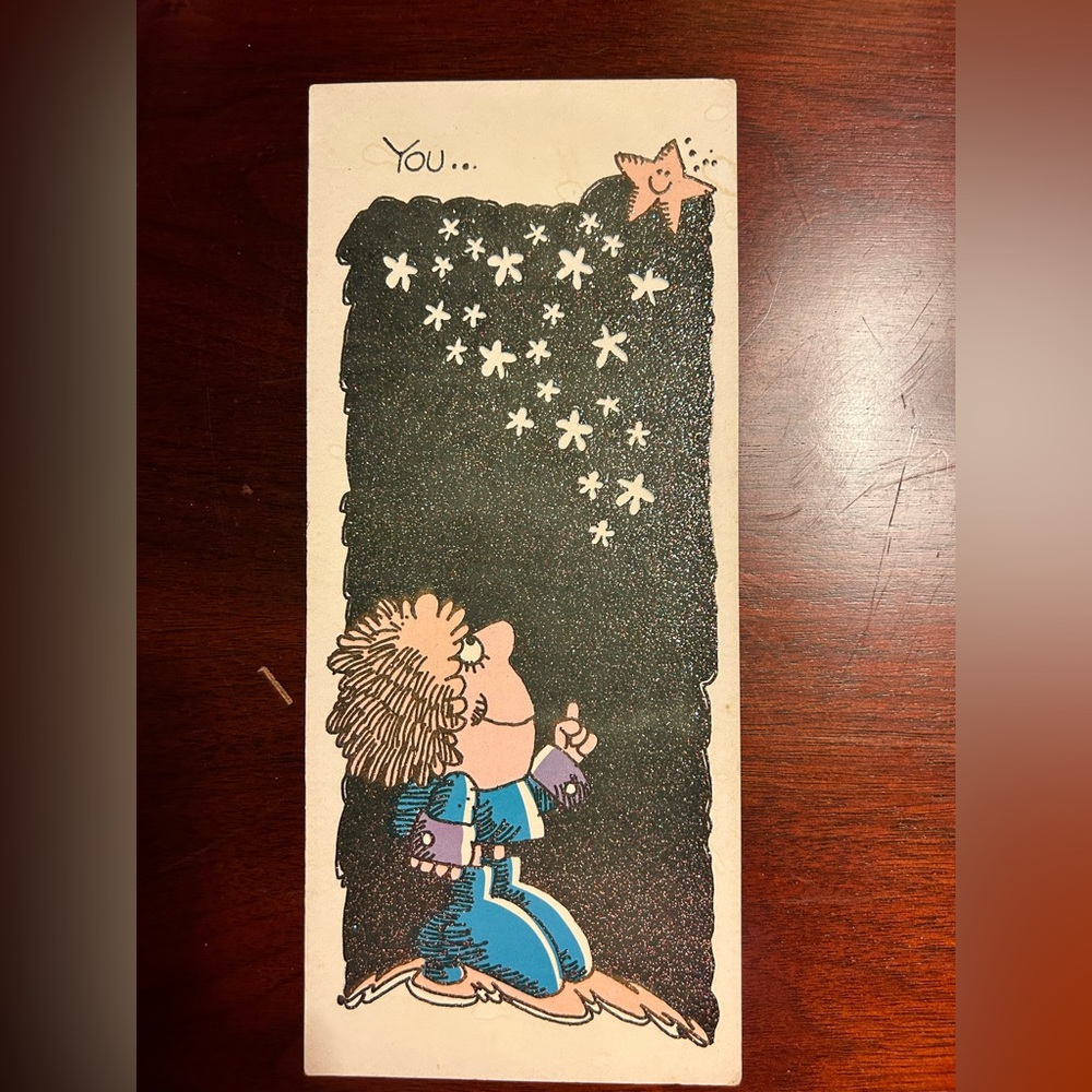 Vintage greeting card Made in USA